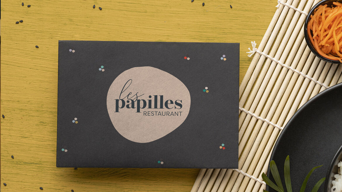 Logo & identité visuelle – Restaurant Les Papilles